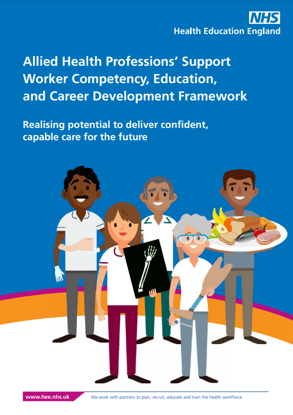 Allied Health Profession (AHP) Support Worker Competency, Education and Career Development Framework